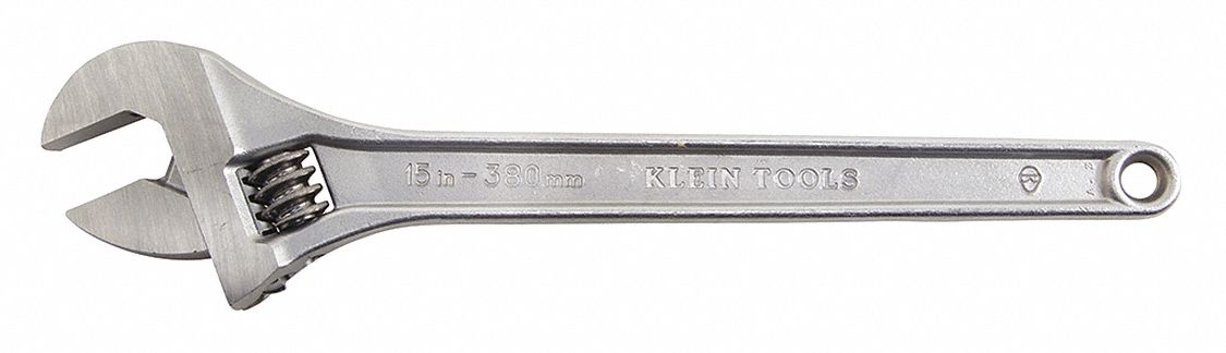 Adj. Wrench 15 1-11/16 Cap. Chrome