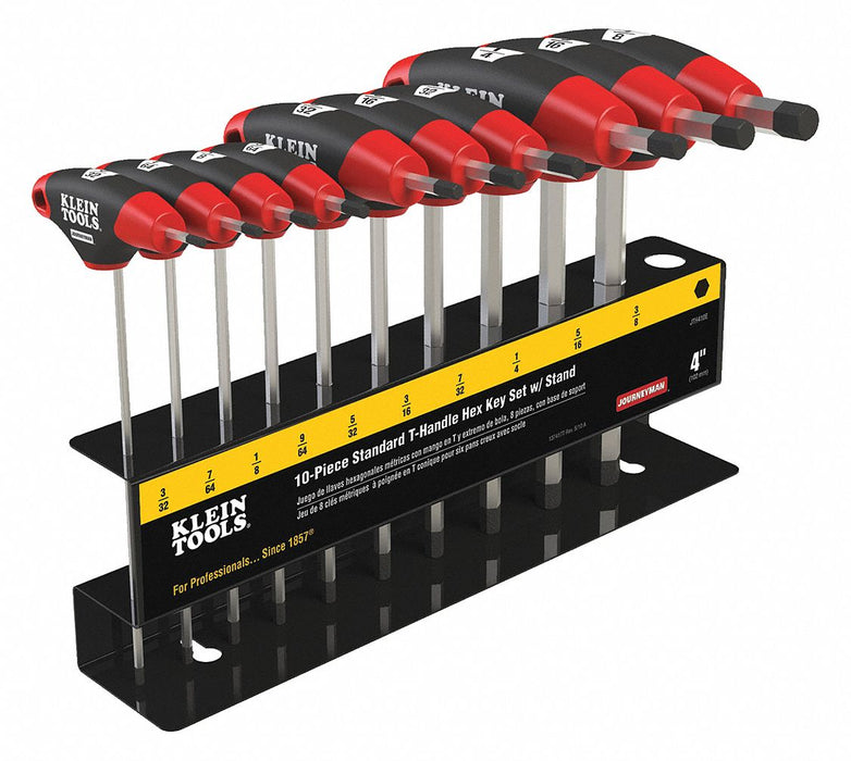 10 pc.Journeyman T-Handle Set with Stand