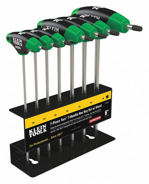 7 pc Journeyman T-Handle Set with Stand