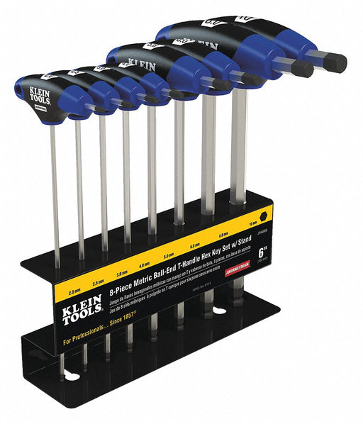8 pc Journeyman T-Handle Set with Stand