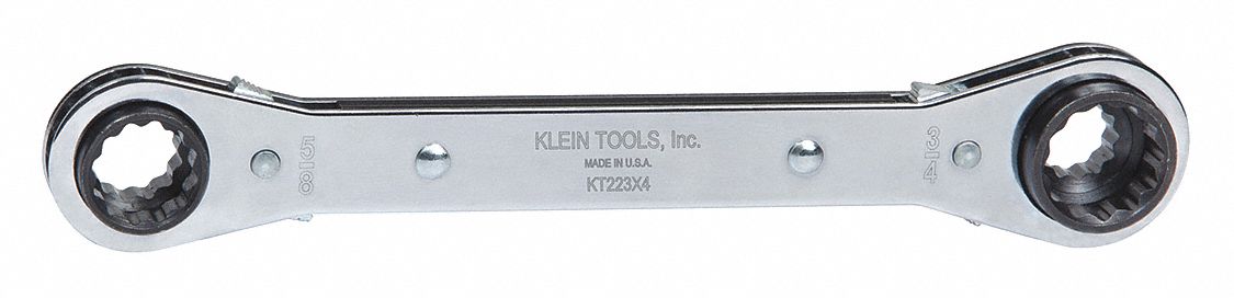 Linemans Ratcheting 4-in-1 Box Wrench