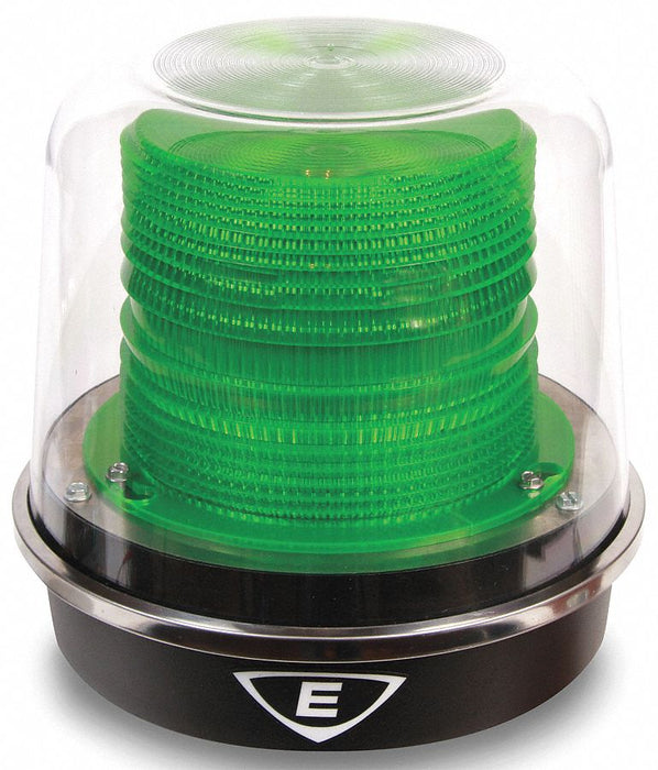 Warning Light LED Green 12VDC 24VACDC