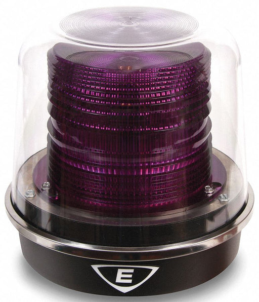 Warning Light LED Magenta 12VDC 24VACDC