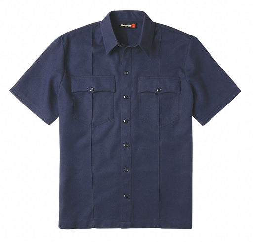 FR Untucked Uniform Shirt Navy Blue M