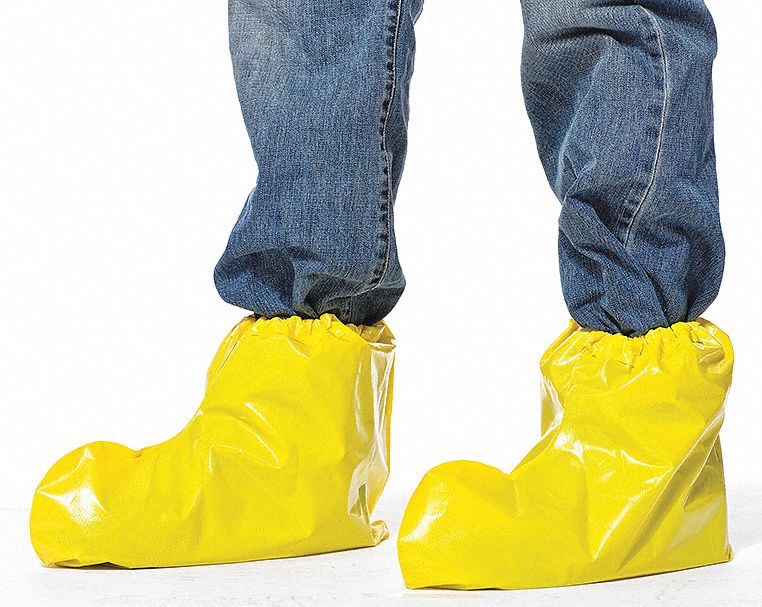 M9134 Shoe Covers Polyolefin Yellow L PK200
