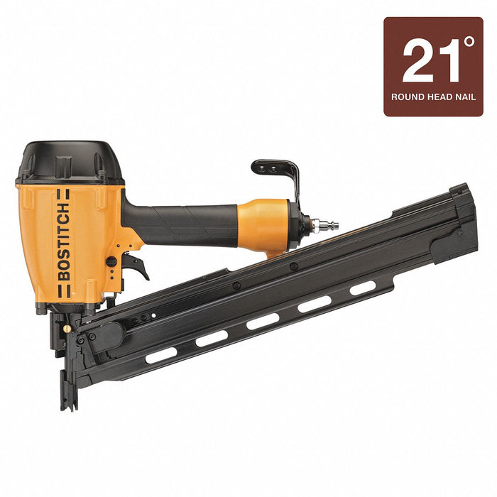 Air Nail Gun Yw 3/8 in NPT Magnesium