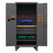 Combo Drawer Pegboard Cab 78 H 36 W Gray