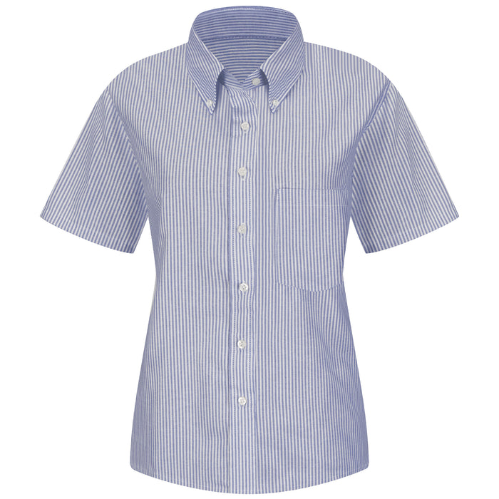Women's Short Sleeve Executive Oxford Dress Shirt