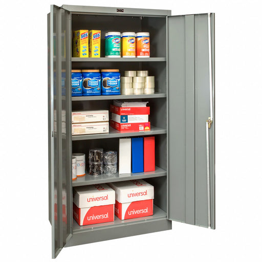 J6202 Strg Cab 72 x36 x24 DrkGry 4Shlv