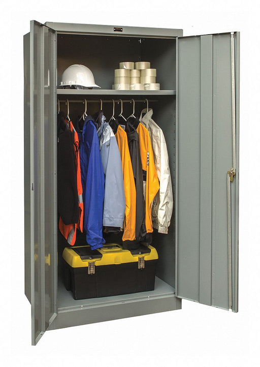Wardrobe Cabinet 72 H 36 W Gray