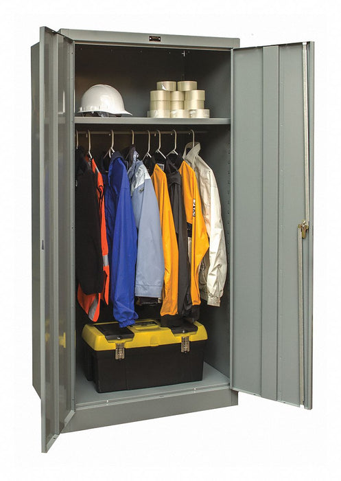 Wardrobe Cabinet 72 H 36 W Gray