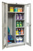 Combo Wardrobe Cabinet 72 H 36 W Gray