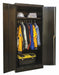 K3912 Storage Cabinet 78 x36 x18 Black 1Shlv