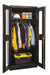 Storage Cabinet 72 x36 x24 Black 1Shlv