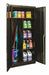 Storage Cabinet 78 x36 x24 Black 4Shlv