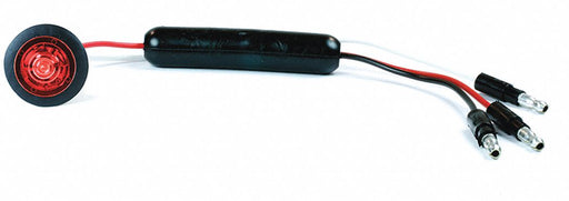 CLR/MKR RED MCRNV DOT DI W/GROMMET ECE
