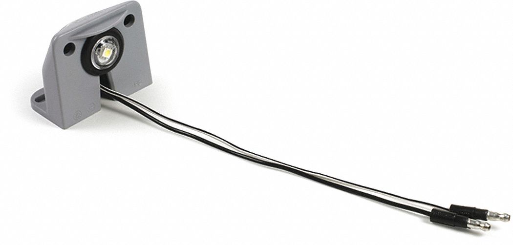 License Plate Light Square Clear