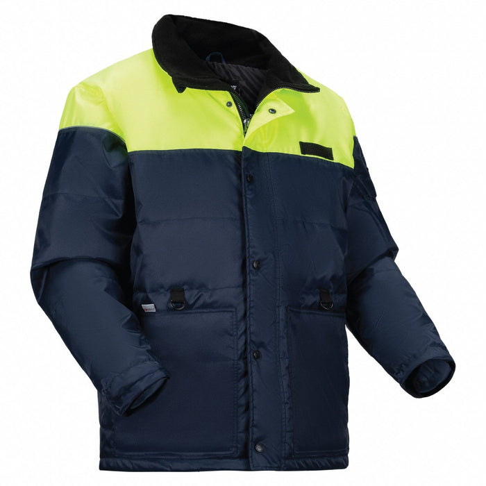 M9022 Freezer Jacket Unisex 7 oz Manderin Navy