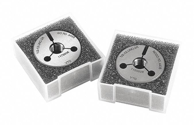 Threaded Ring Gauge Dimension Type Inch