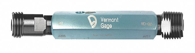 Pipe Thread Plug Gauge Dim Type Inch