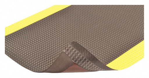 Antifatigue Runner Black/Yellow 3 ft W
