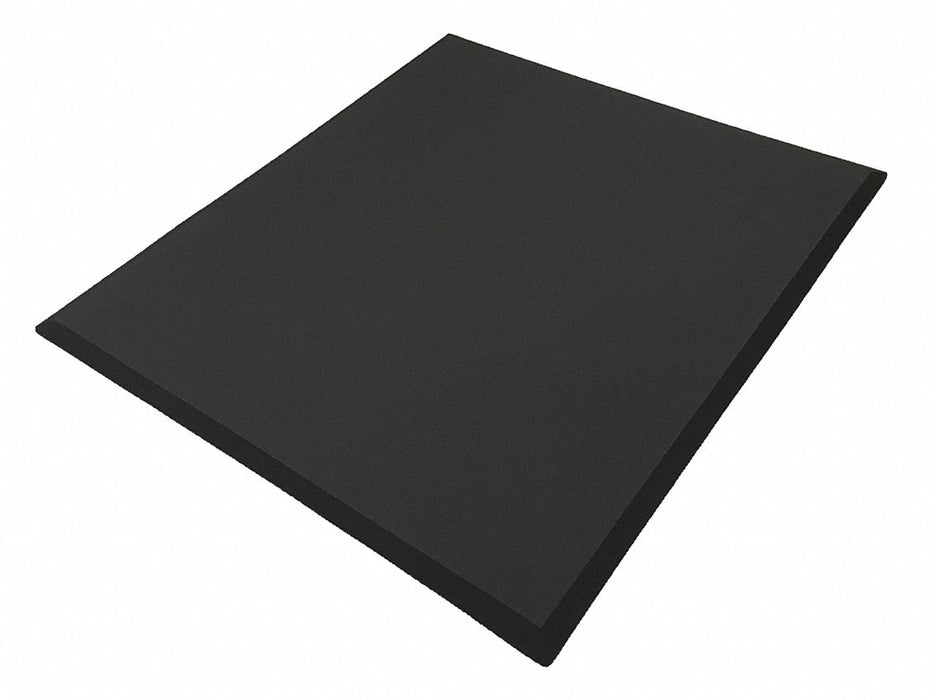 Antifatigue Mat Black 6 ft W 2 ft L