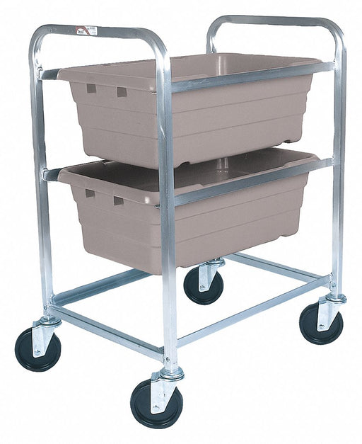 Tub Rack 600 lb Ld Cap. Aluminum Cart