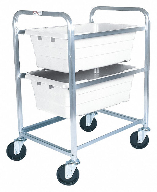 Tub Rack 600 lb Ld Cap. Aluminum Cart