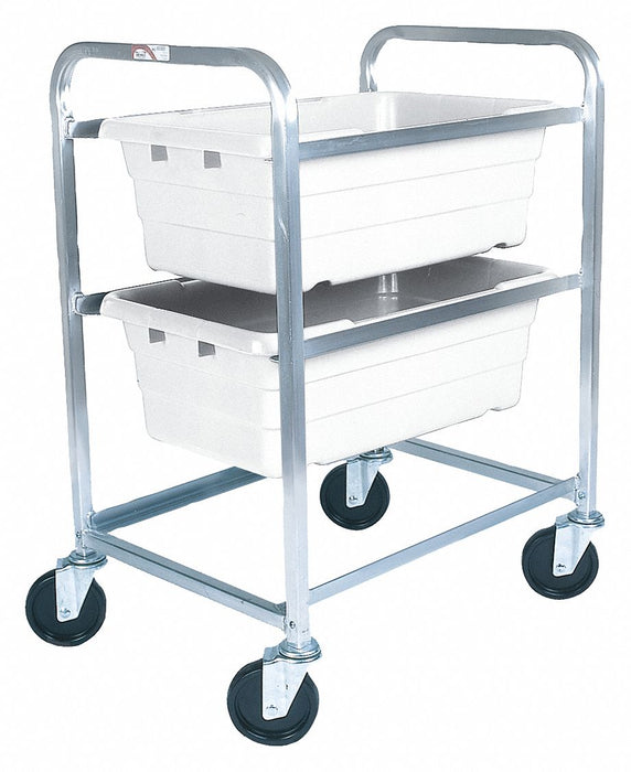 Tub Rack 600 lb Ld Cap. Aluminum Cart