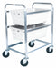 Tub Rack 600 lb Ld Cap. Aluminum Cart