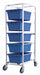 Tub Rack 600 lb Ld Cap. Aluminum Cart