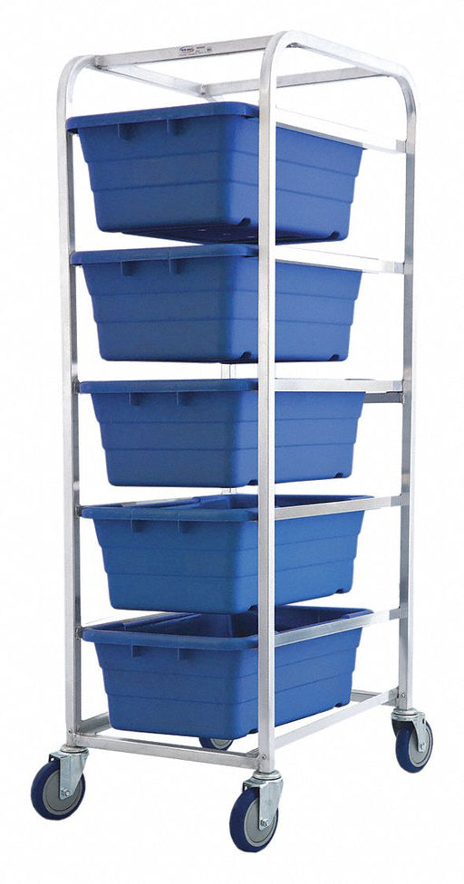 Tub Rack 600 lb Ld Cap. Aluminum Cart