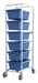 Tub Rack 600 lb Ld Cap. Aluminum Cart