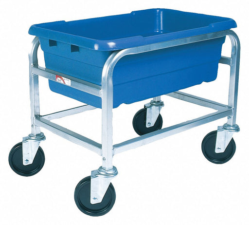 Tub Rack 600 lb Ld Cap. Aluminum Cart