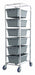 Tub Rack 600 lb Ld Cap. Aluminum Cart