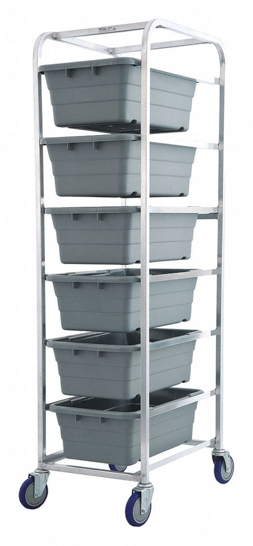 Tub Rack 600 lb Ld Cap. Aluminum Cart