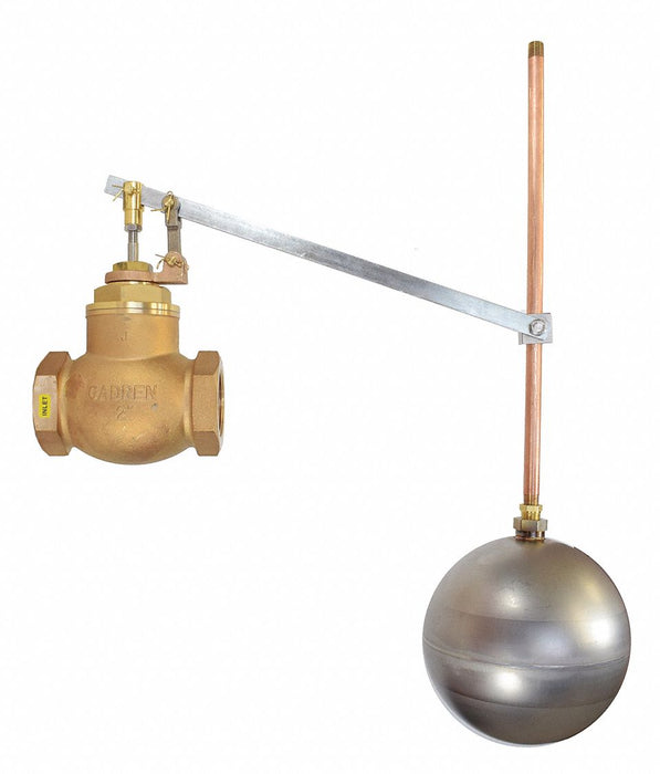 Float Valve Bronze FNPT Connection 2 