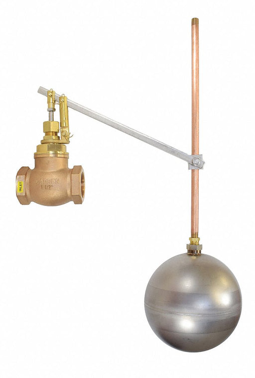 Float Valve Bronze FNPT 100 psi 1-1/2 