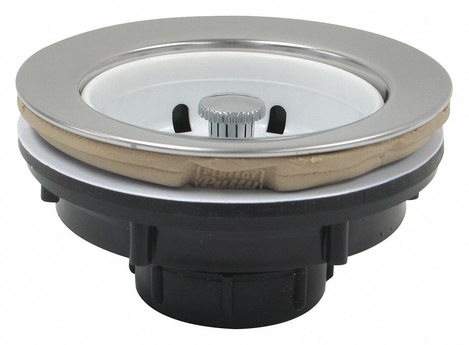 Plastic SS Basket Strainer 4-1/2in