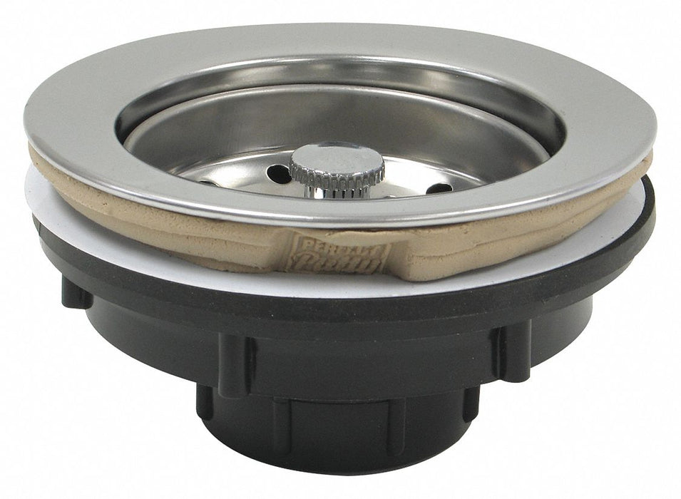 Plastic SS Basket Strainer 4-1/2in