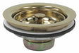 SS Zinc Basket Strainer 4-1/2in