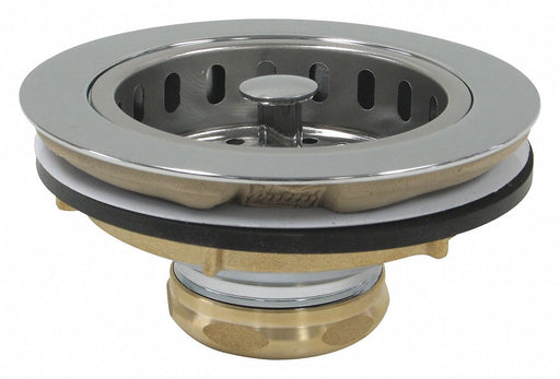 Brass SS Basket Strainer .3.5in