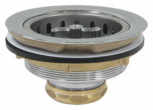 Brass SS Basket Strainer 5in
