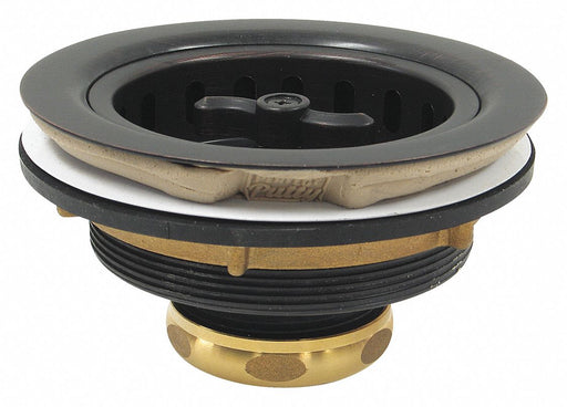 Brass SS Basket Strainer 3 7/8 in.