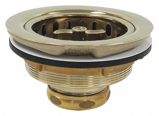 Brass SS Basket Strainer 4.5 in Dia.