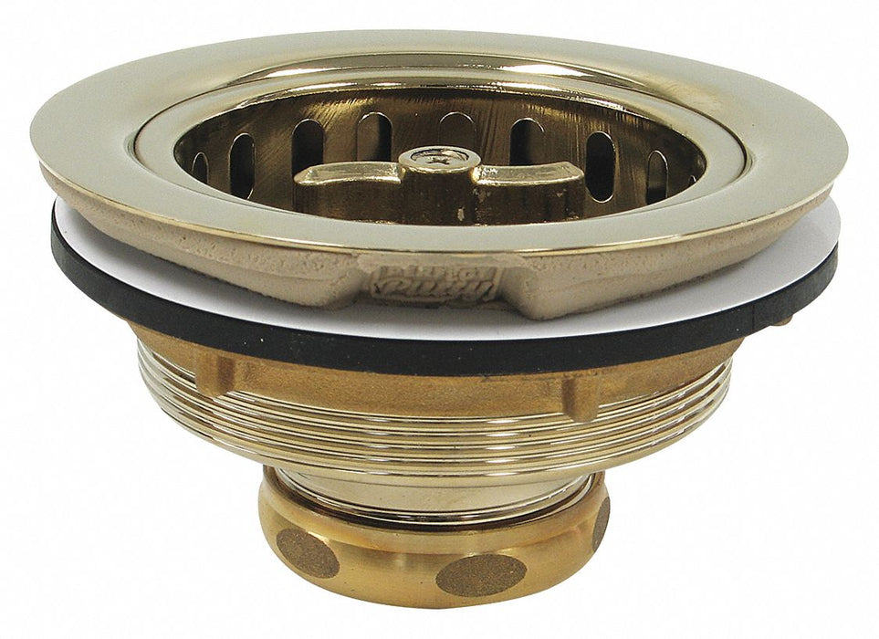 Brass SS Basket Strainer 4.5 in Dia.
