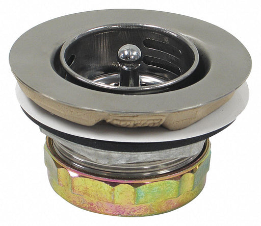 Brass SS Basket Strainer 3in