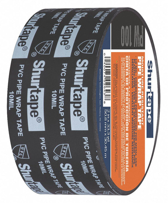 Sealing Tape Black 33-1/4 yd L 2 in W