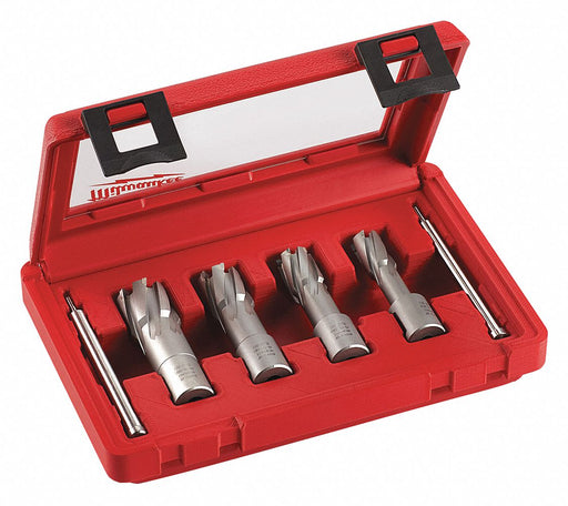 Annular Cutter Set 4pc Tungsten Carb Tip