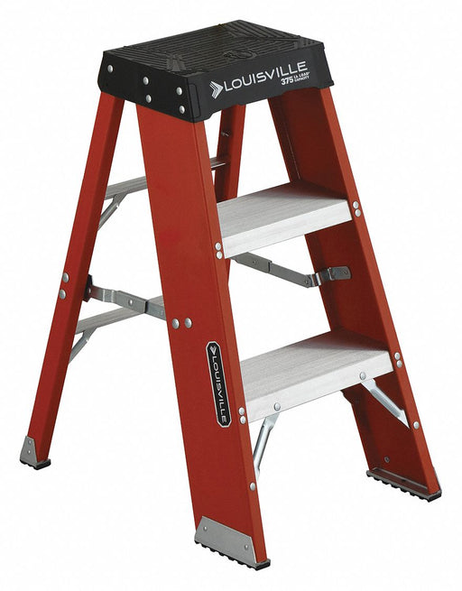 Step Stand 375 lb Ld Cap. Fiberglass